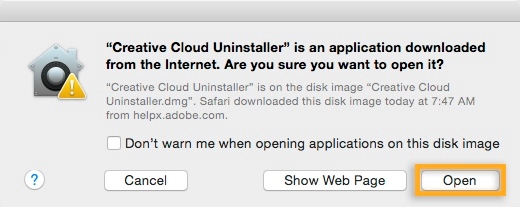 Creative cloud installer mac